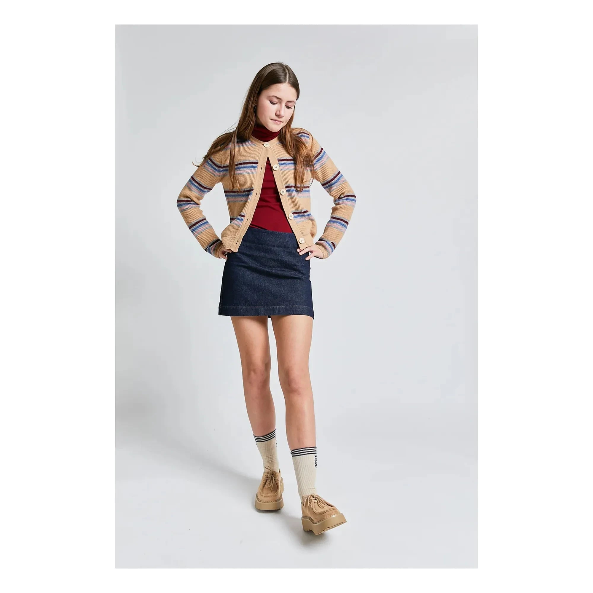 Indee - Tangier Strickjacke | Beige