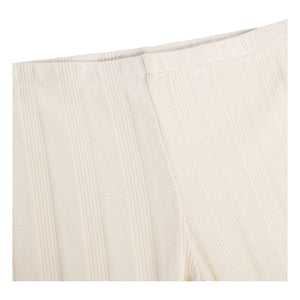Molo - Noella Organic Cotton Short Leggings | Ivory