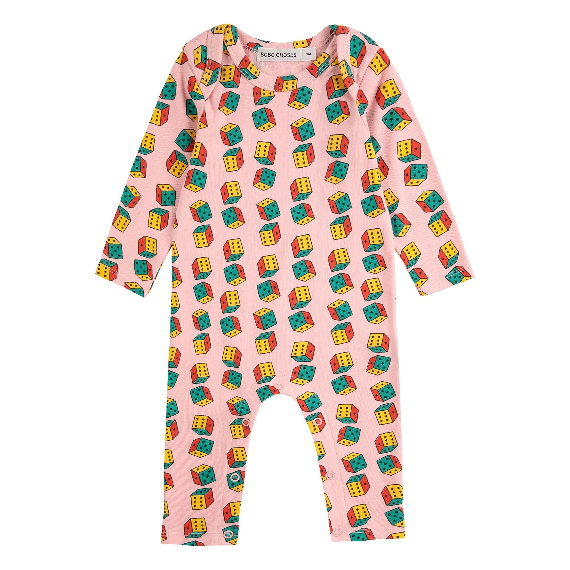 Bobo Choses - Organik pamuklu salopet | Pembe