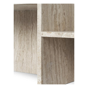 Ferm Living - Distinct Travertine Coffee Table | Beige