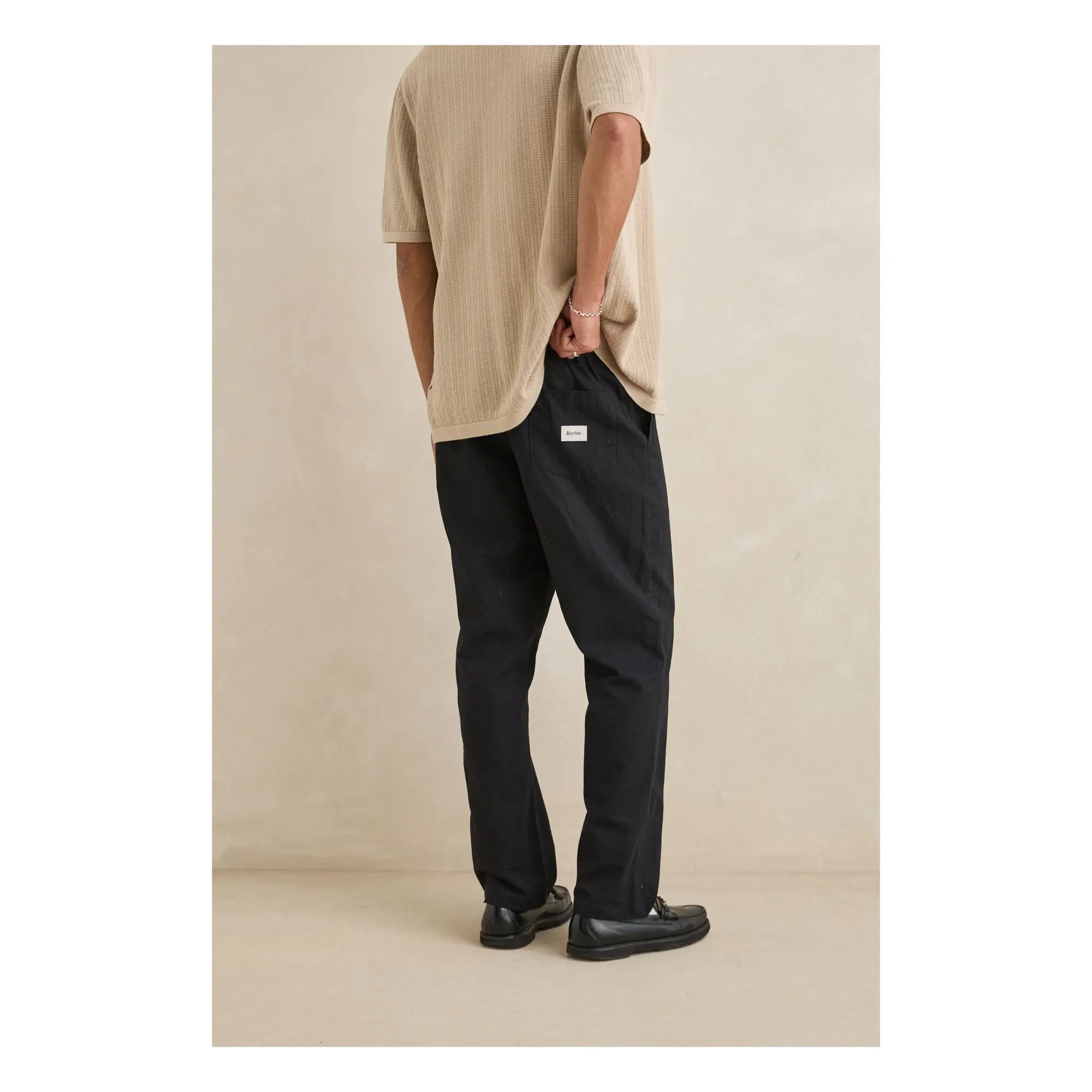 Rhythm - Jam Leinenhose | Schwarz