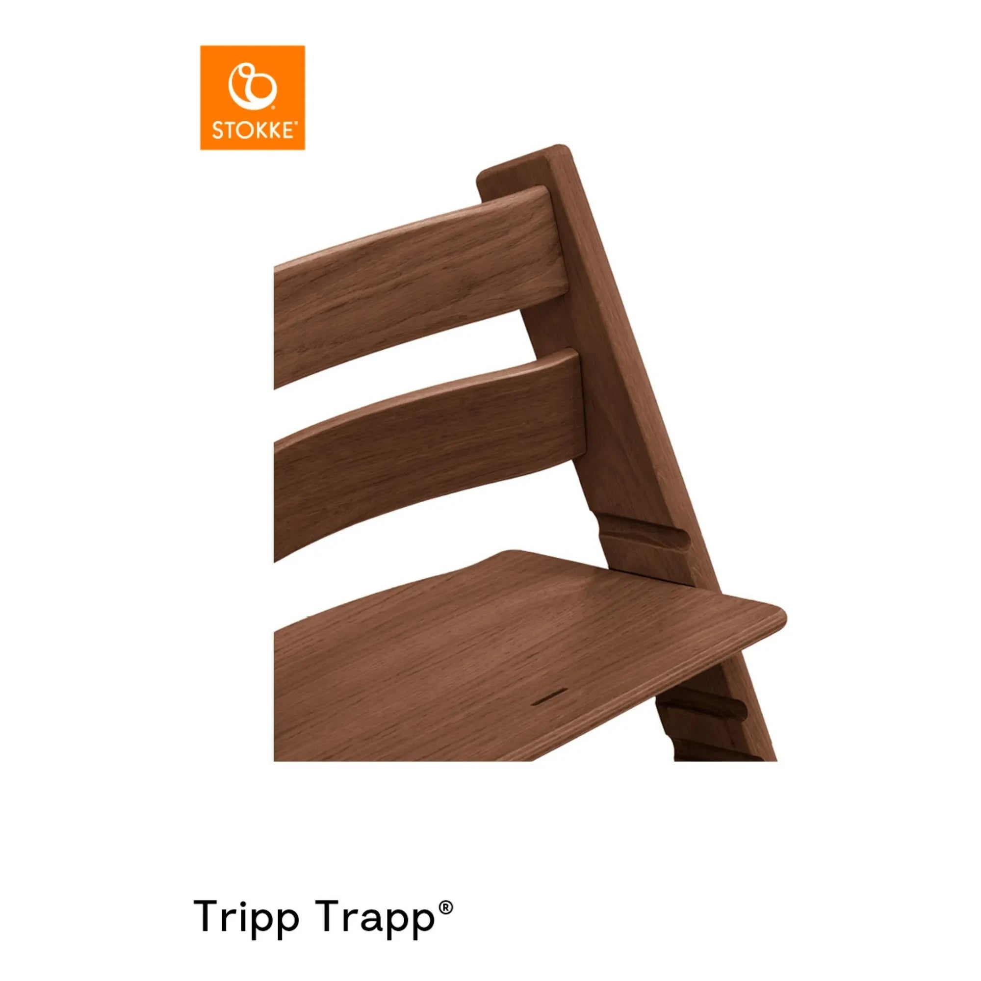 Stokke® - Tripp Trapp® meşe mama sandalyesi | Kahverengi