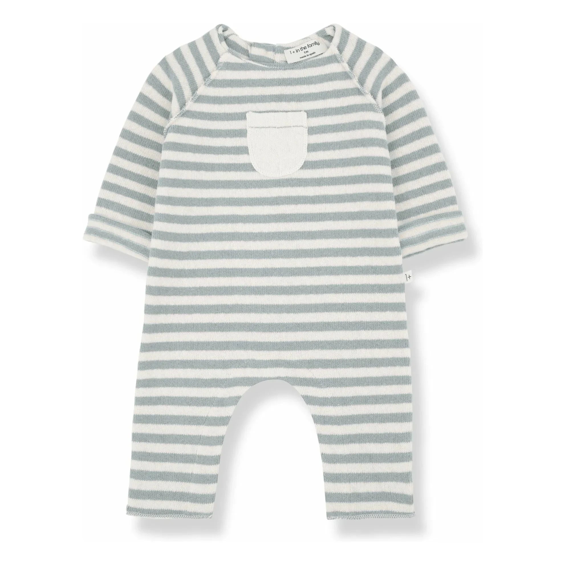1+ in the family - Sacha Schlafanzug-Set | Grau-Blau