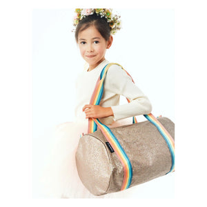 Caramel & Cie - Glitter Weekend Bag | Copper Red
