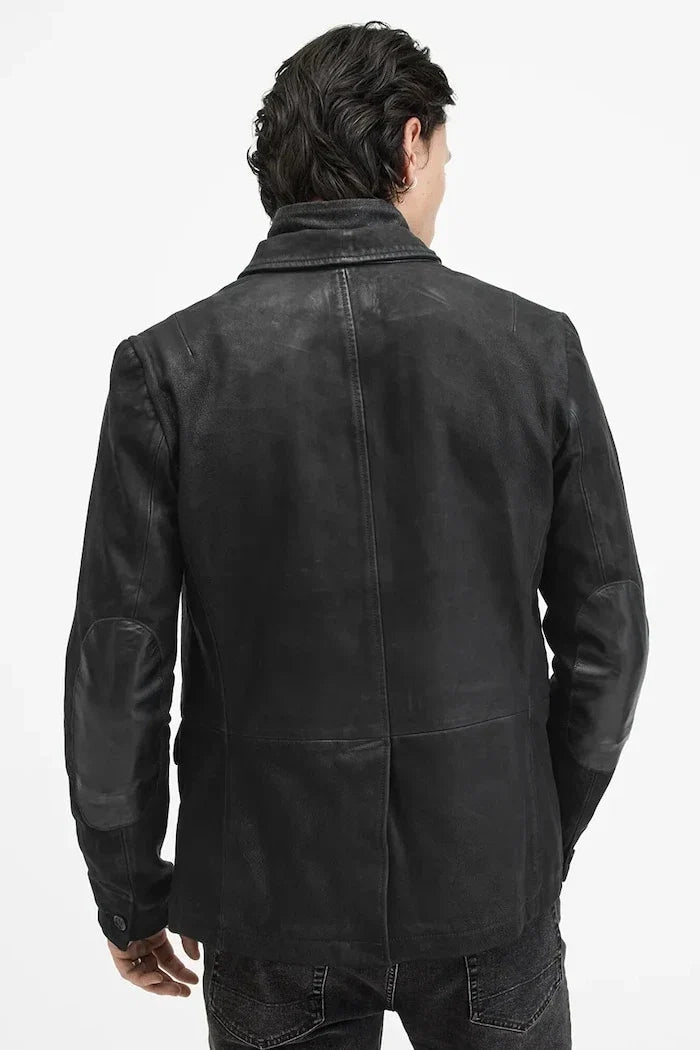 AllSaints SURVEY LTHR BLAZER Deri Ceket