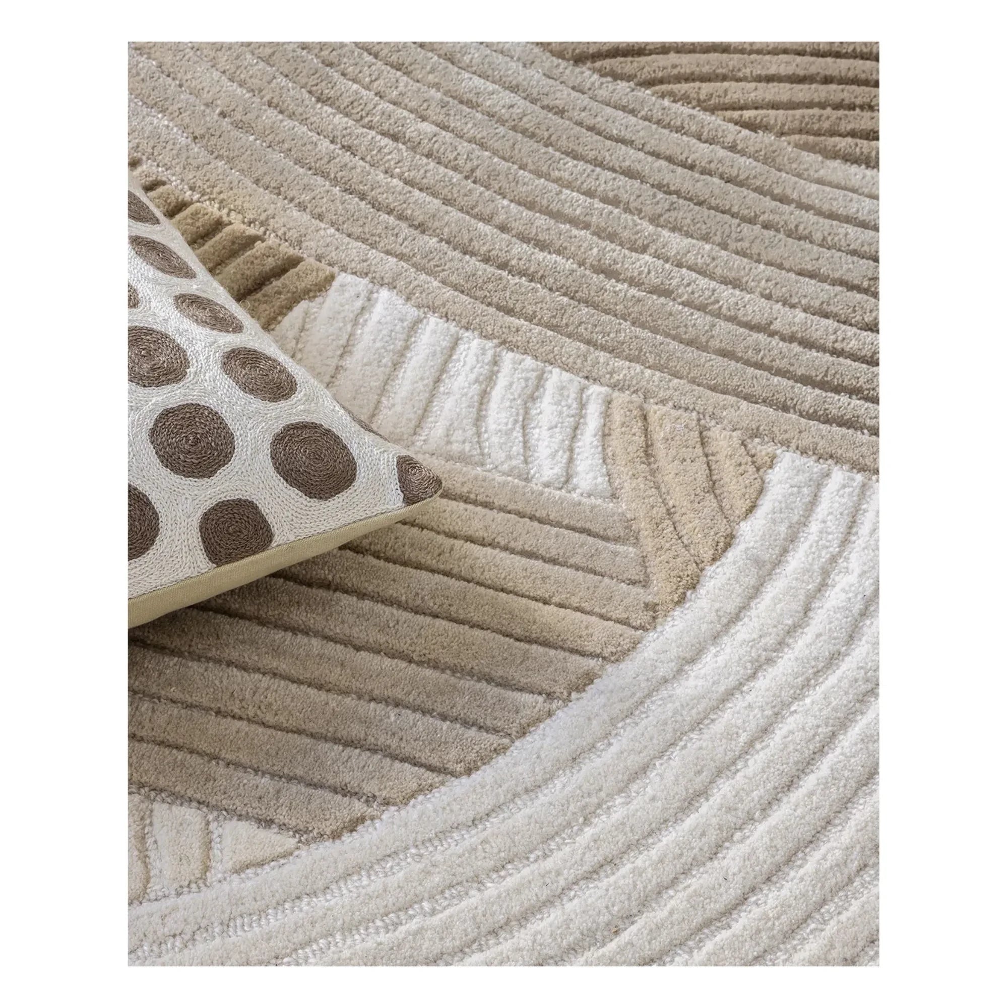 Edito - Canopée Wollteppich | Beige
