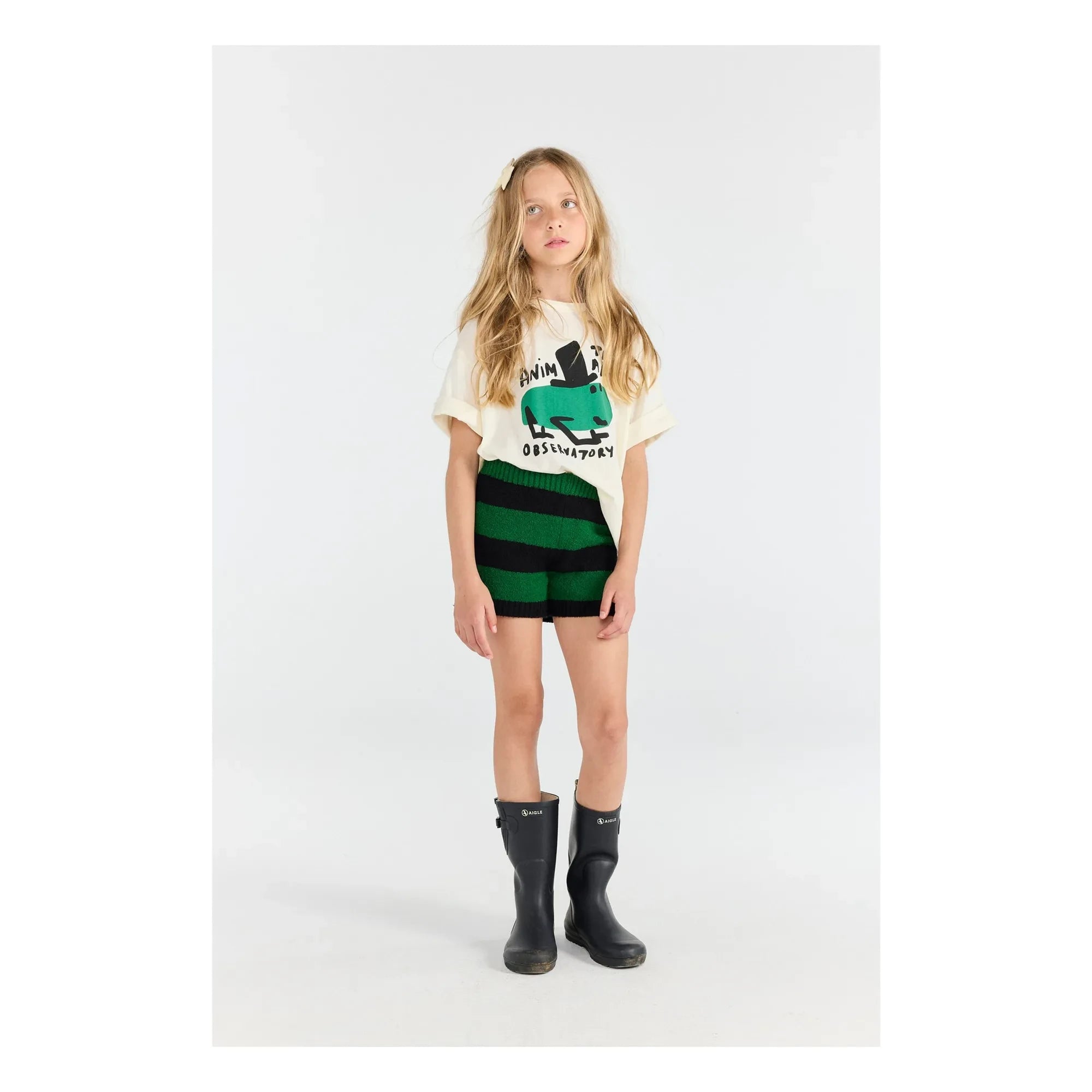 The Animals Observatory - Collie The Animals Observatory T-Shirt Bio-Baumwolle | Weiß