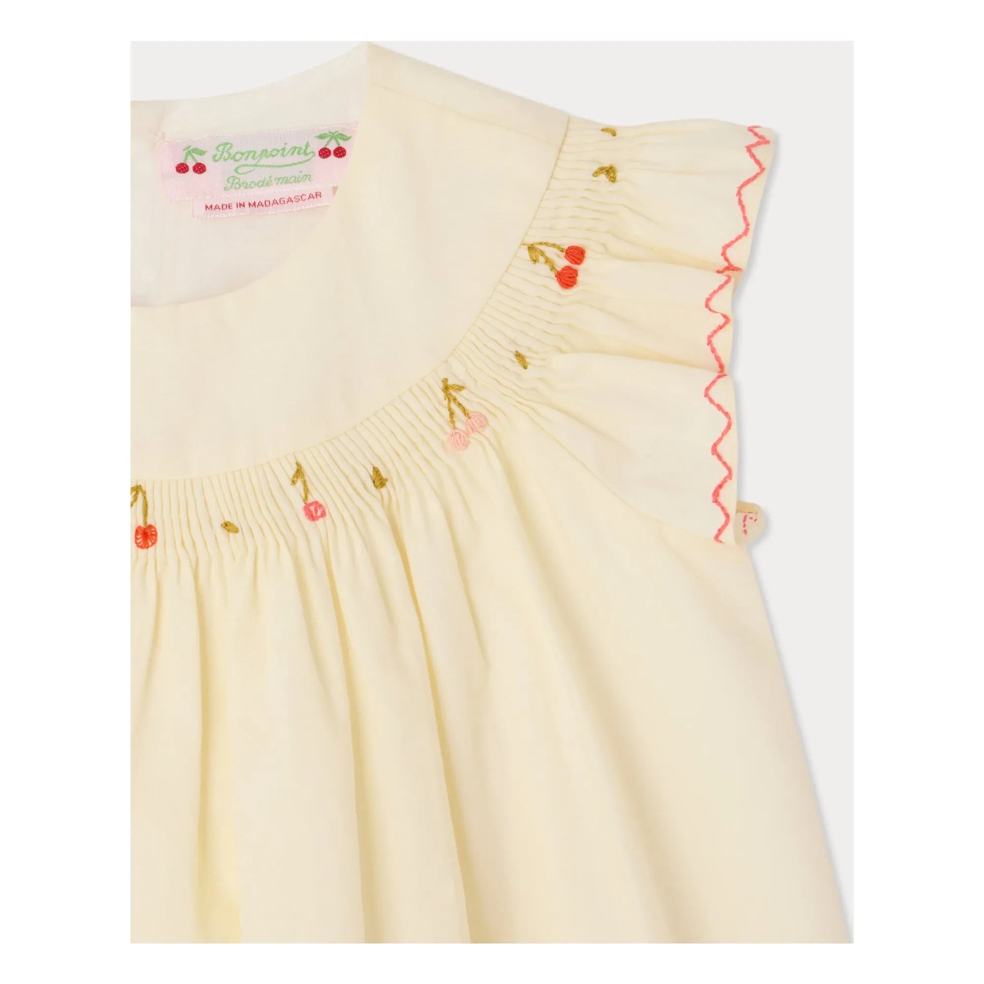 Bonpoint - Amantine Organic Cotton Dress | Ecru