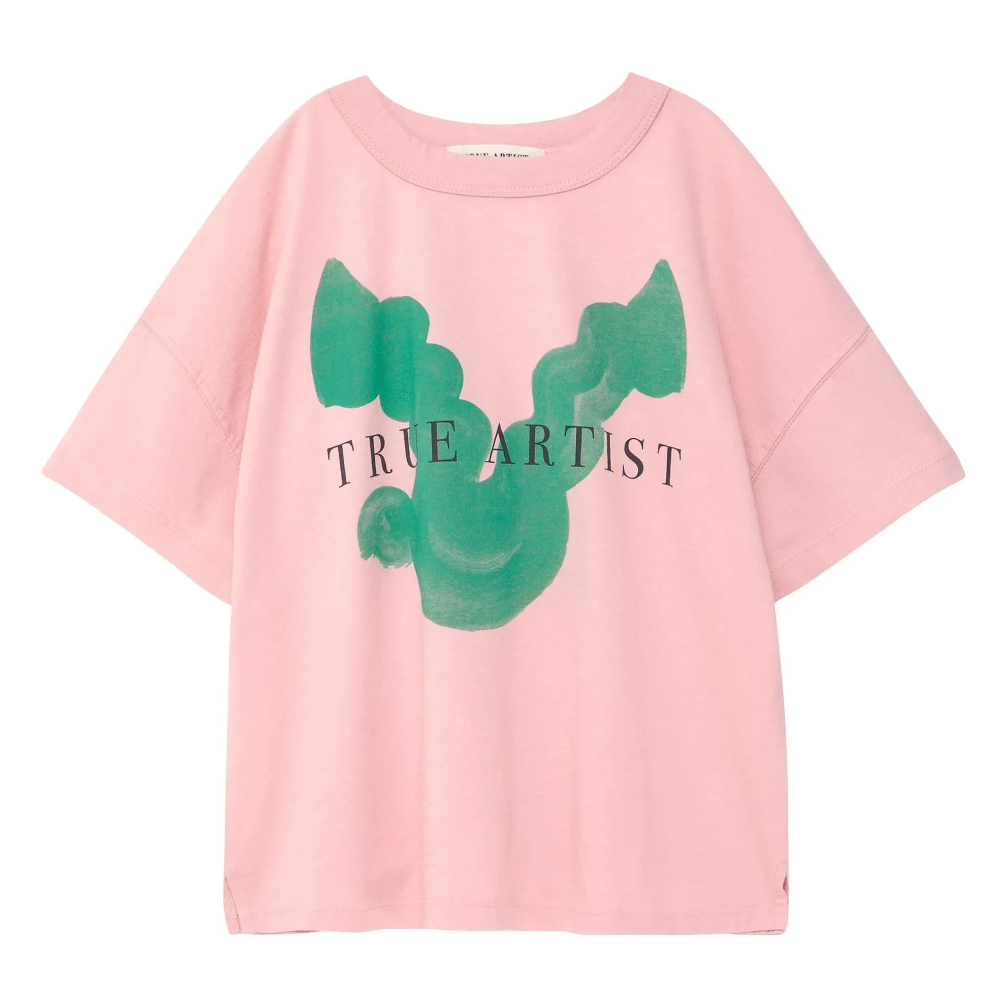 True Artist - T-shirt N°1 Bird Organic Cotton | Pale Pink