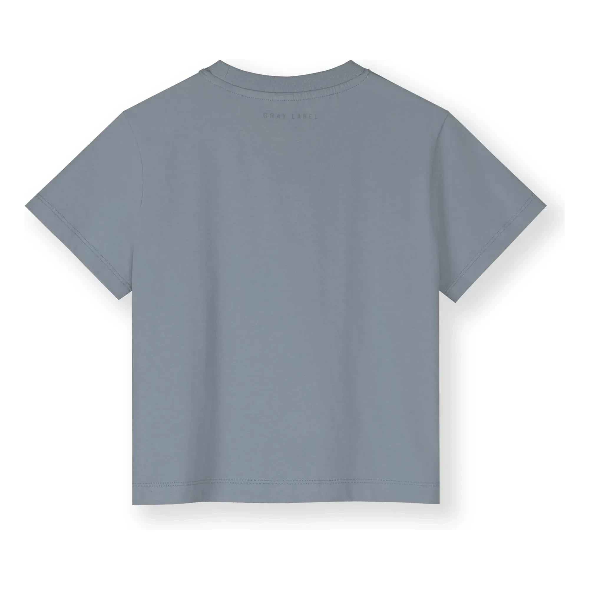 Gray Label – Logo-T-Shirt Bio-Baumwolle | Eisblau