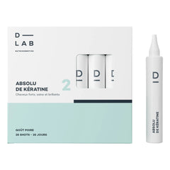 D-LAB NUTRICOSMETICS - Absolu de Kératine Nahrungsergänzungsmittel - 28 Shots | Farblos