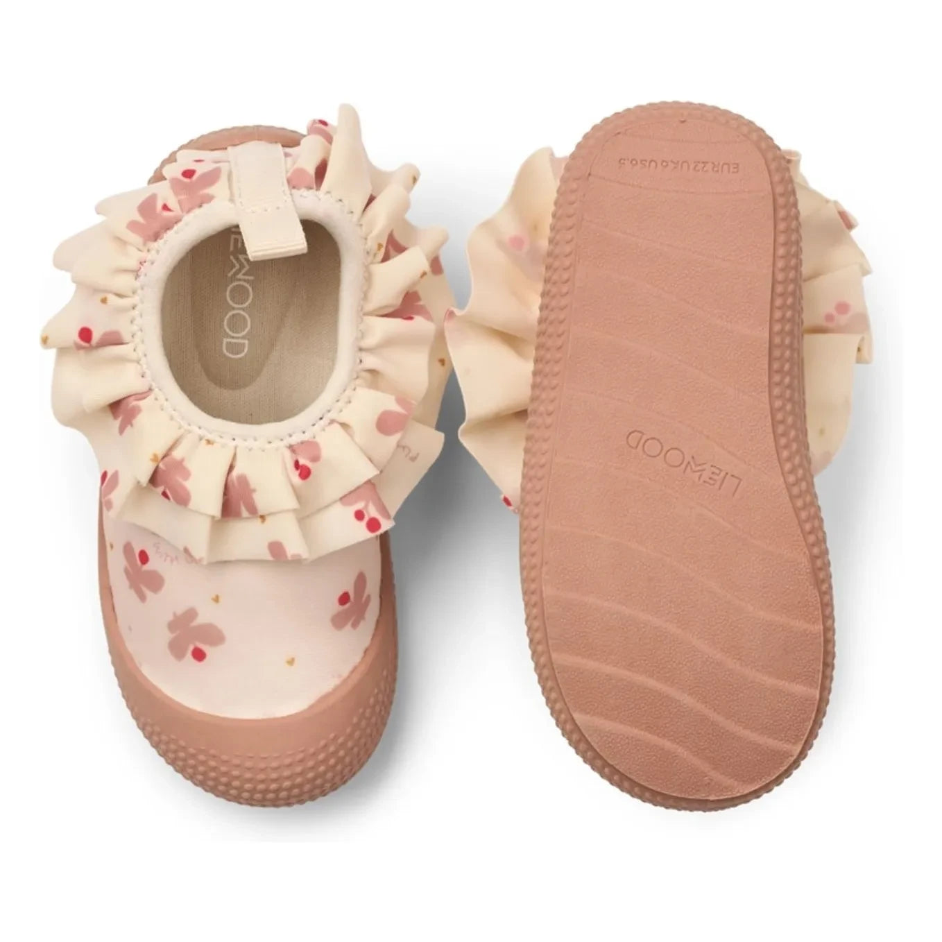 Liewood - Sanjia Butterfly Floating Water Shoes | Ecru
