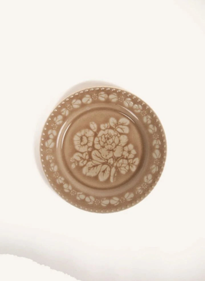 Olsson & Jensen - Rose Dessert Plates - 6-piece Set | Beige pink