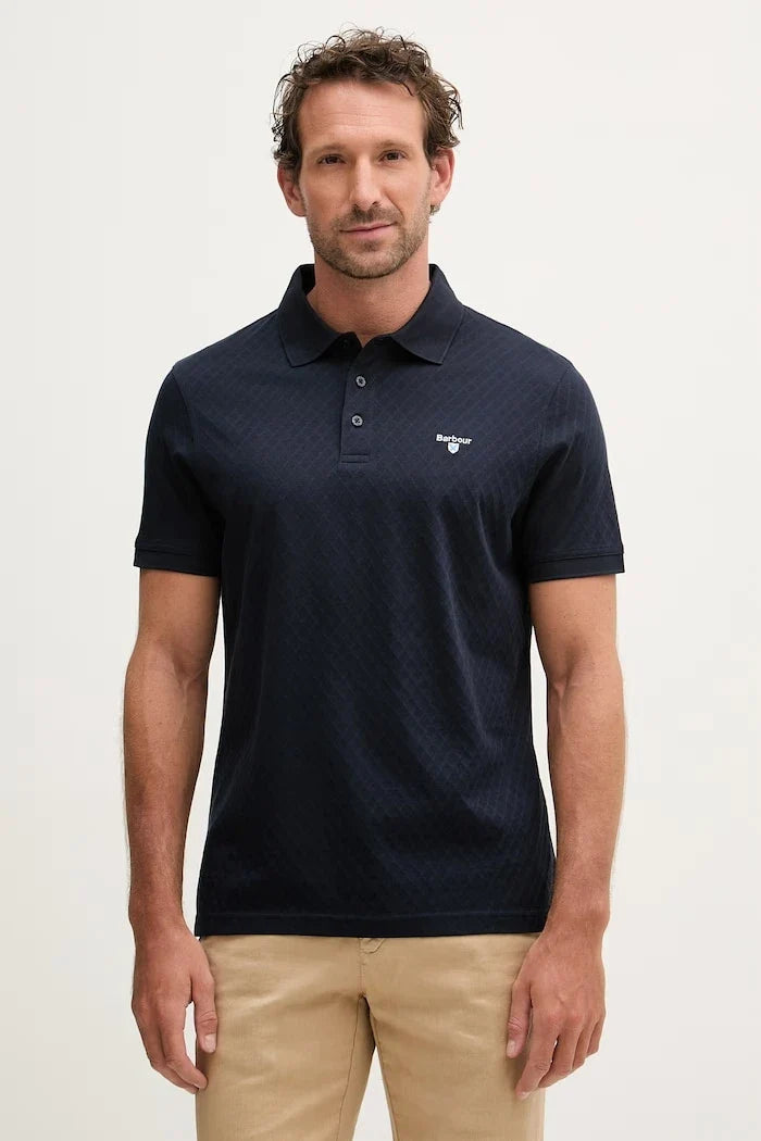 Barbour Erkek Pamuklu Yakalı Tişört Sutton Tailored Fit Polo Shirt