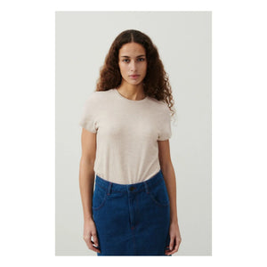 American Vintage - Ypawood Crew Neck T-Shirt | Heather Gray