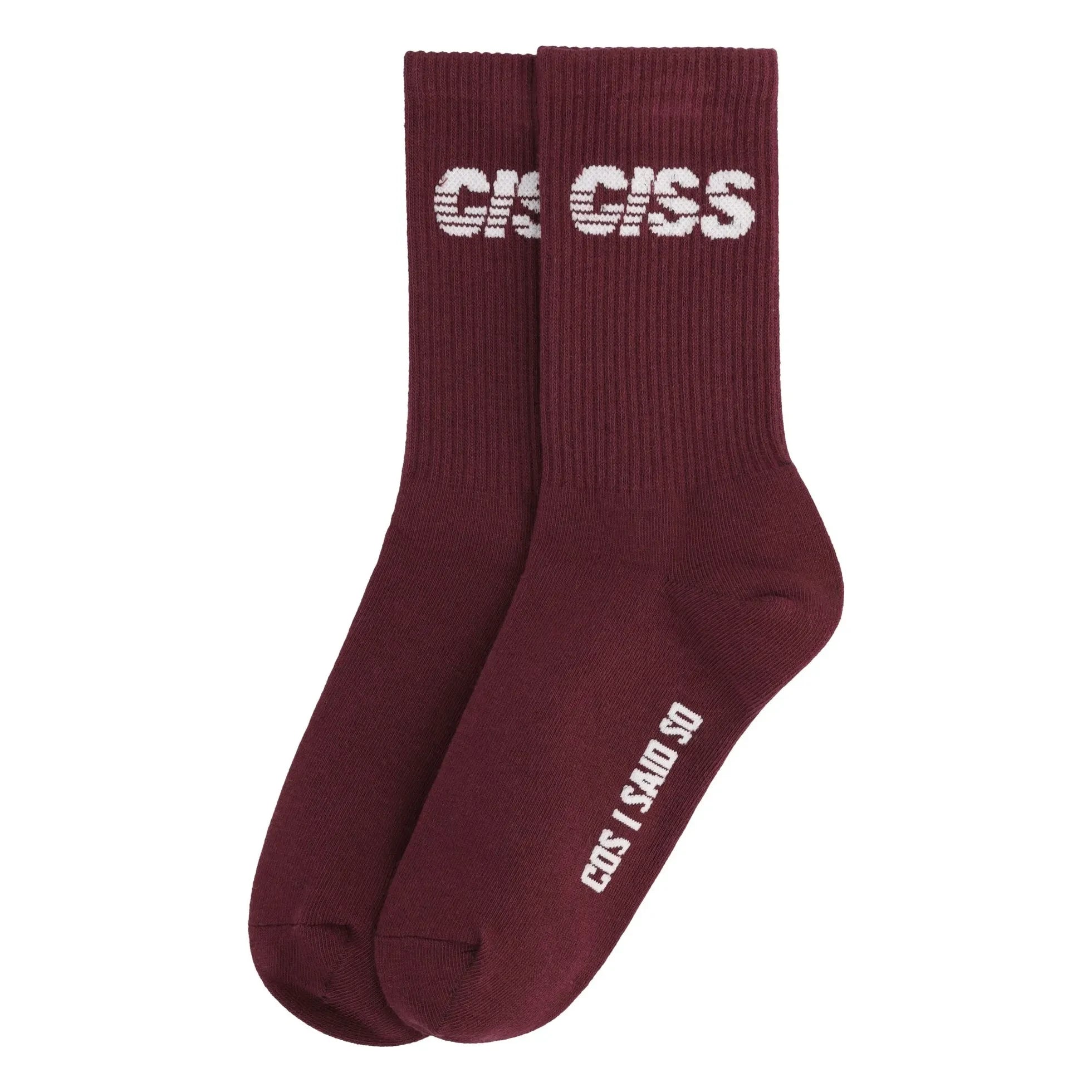 Cos I Said So - CISS çorap | Bordo