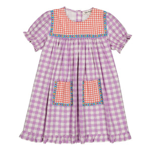 Hello Simone - Louisette Vichy Kleid | Lavendel