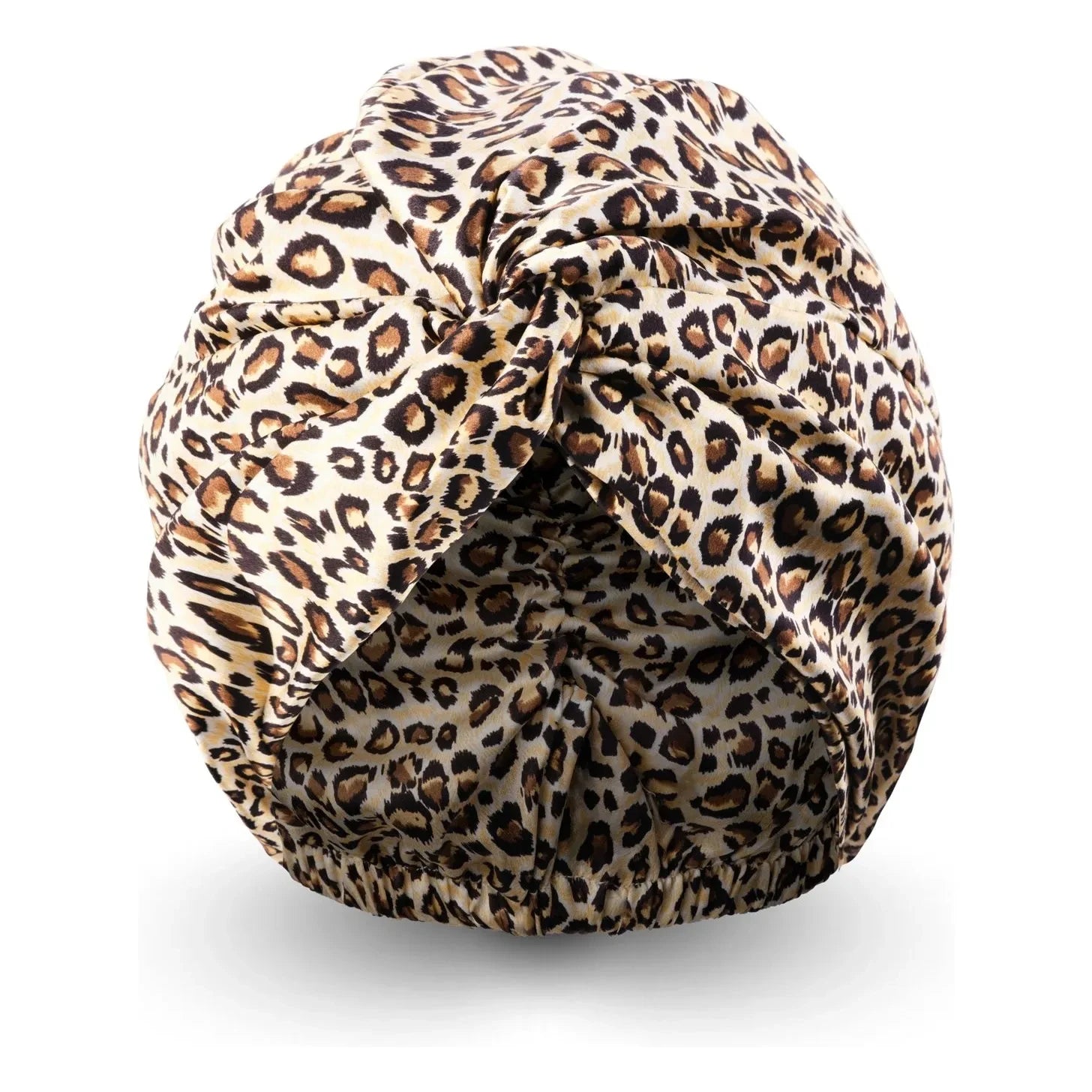 Emily's Pillow – Leopard-Maulbeerseidenturban