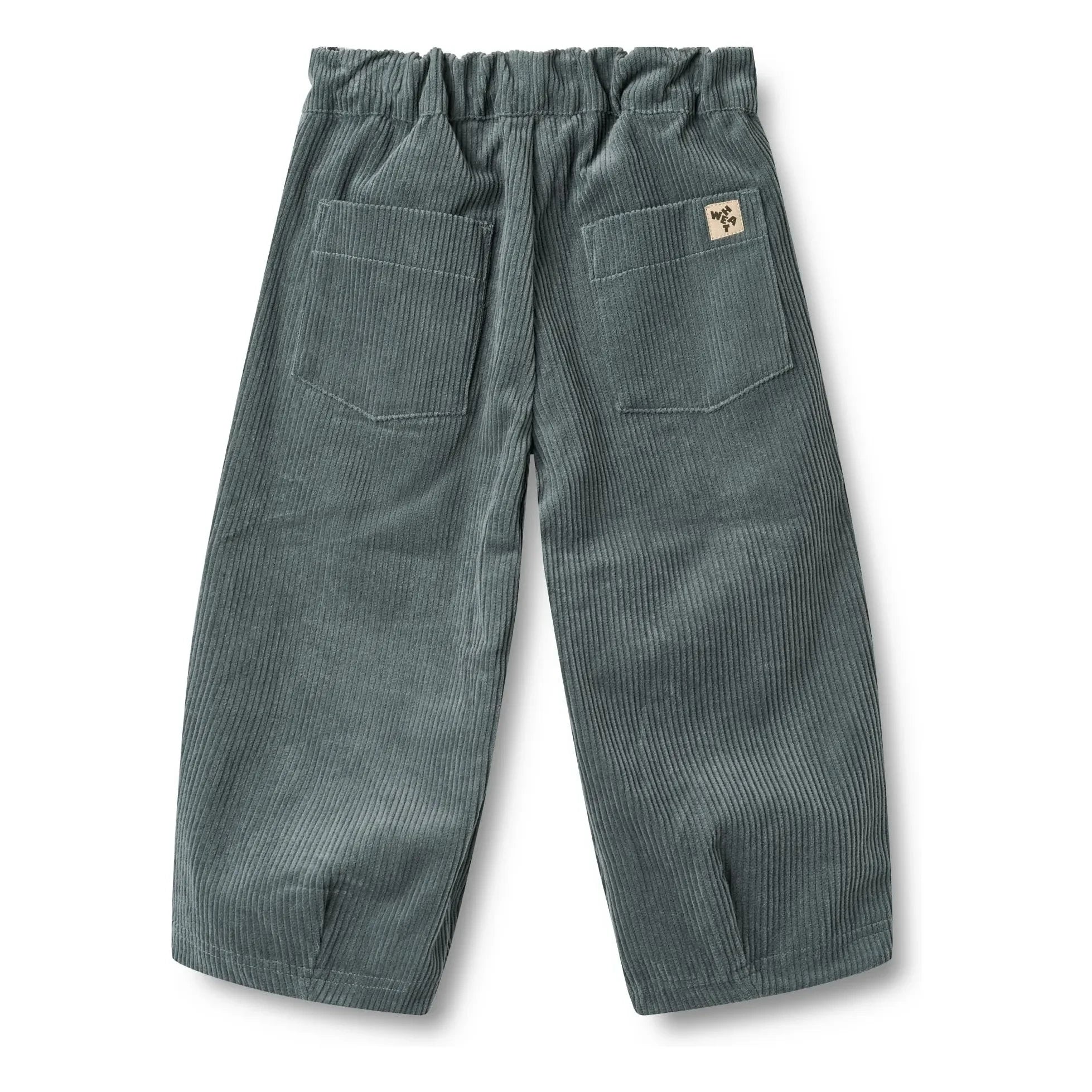 Wheat - Juno Cordhose aus Bio-Baumwolle | Grau-blau