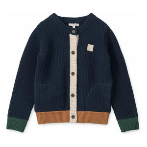 Liewood - Tiago Wollstrickjacke | Navy