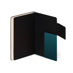 Legami - Blank Page and Monochrome Soft Cover Notebook - Deep Teal - My Notebook