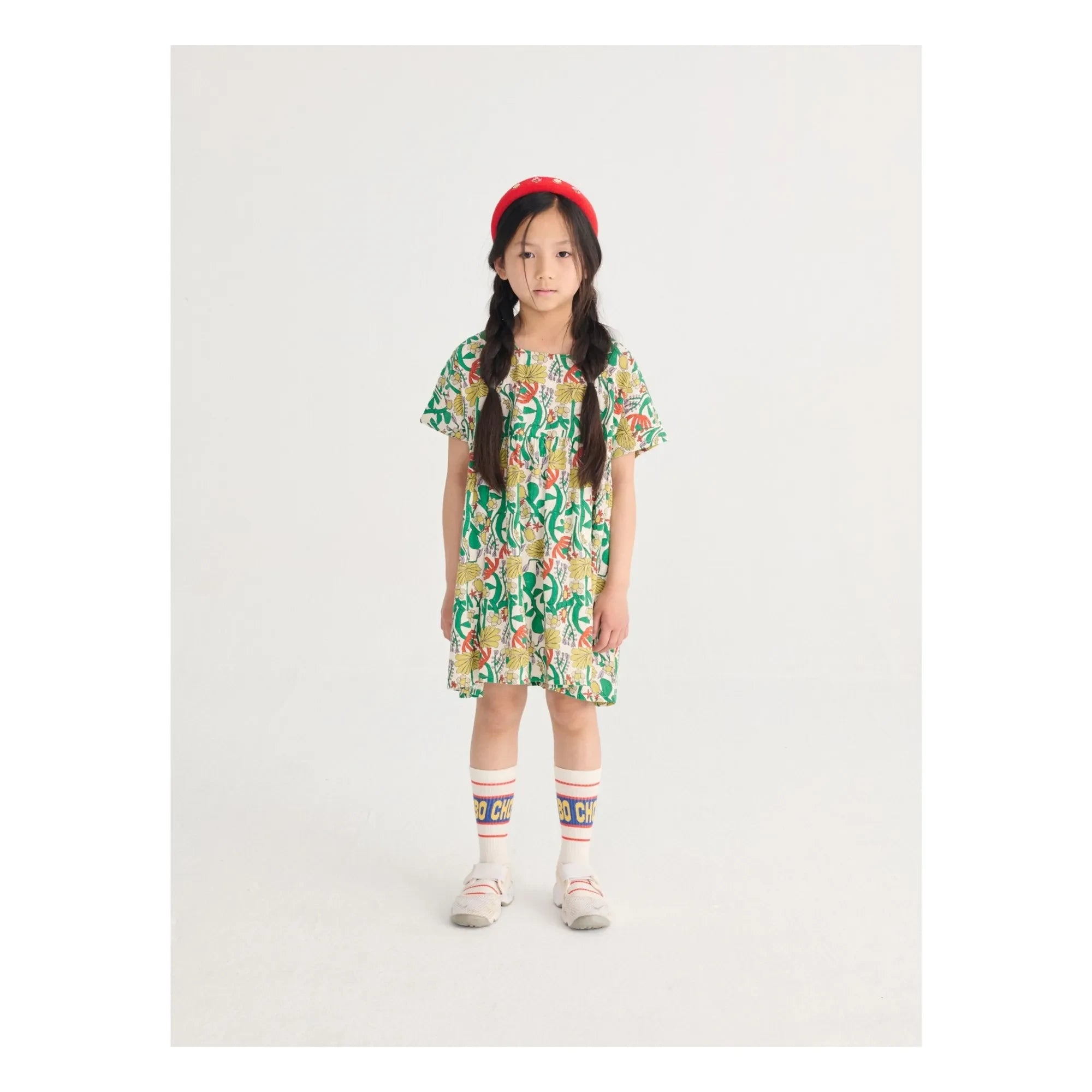 Bobo Choses - Recycelter Faser-Schwamm Stirnband | Rot