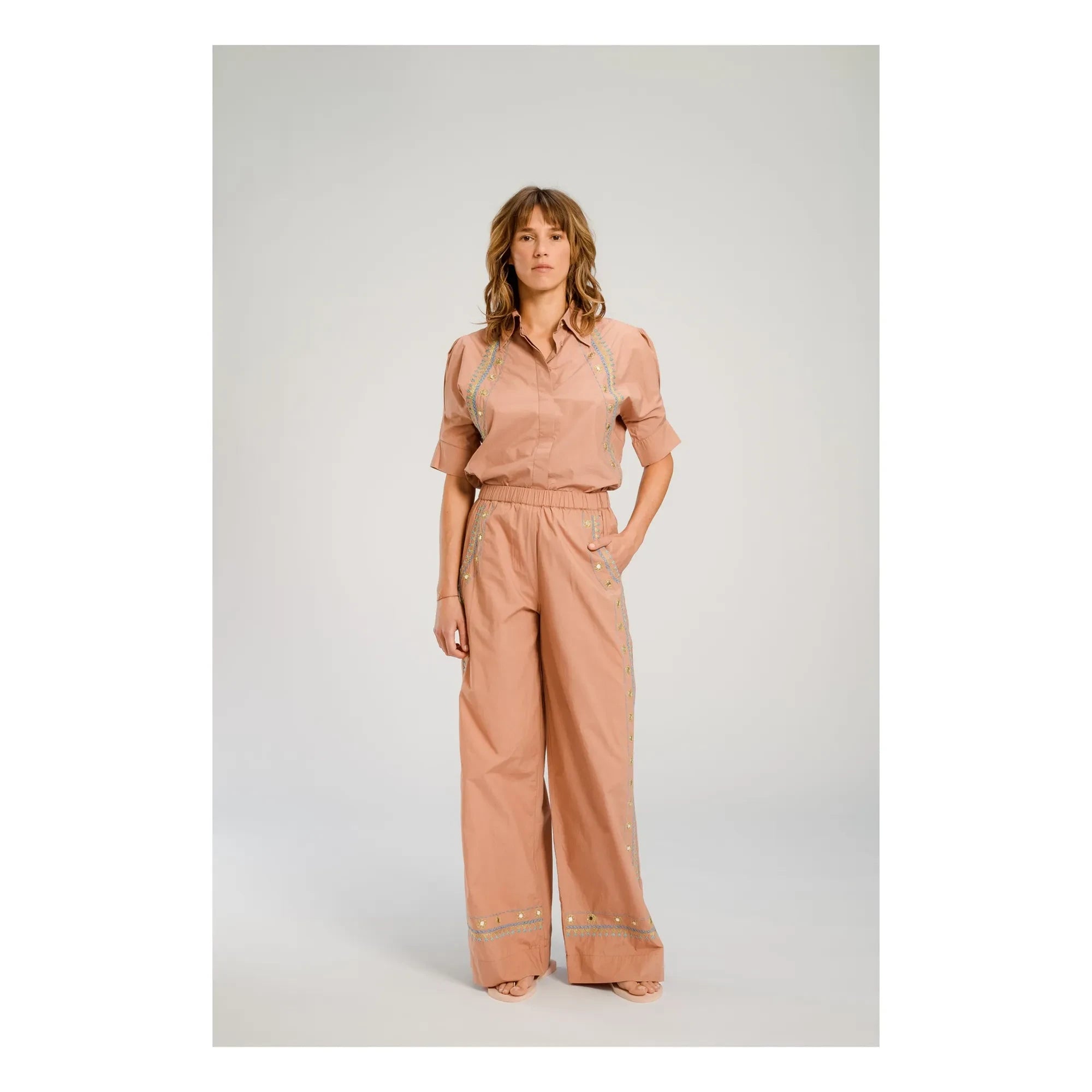 Virginie de Vinster - Los Angeles pantolon | Bej