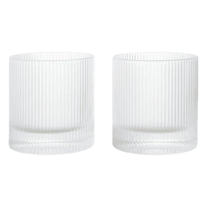 Ferm Living - Ripple Bardaklar - 2'li Set