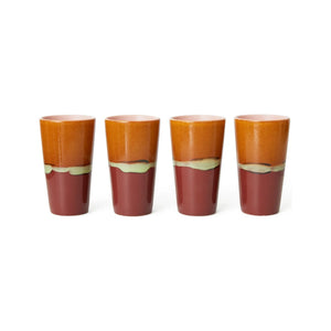 HKliving - Porcelain Mug | Orange