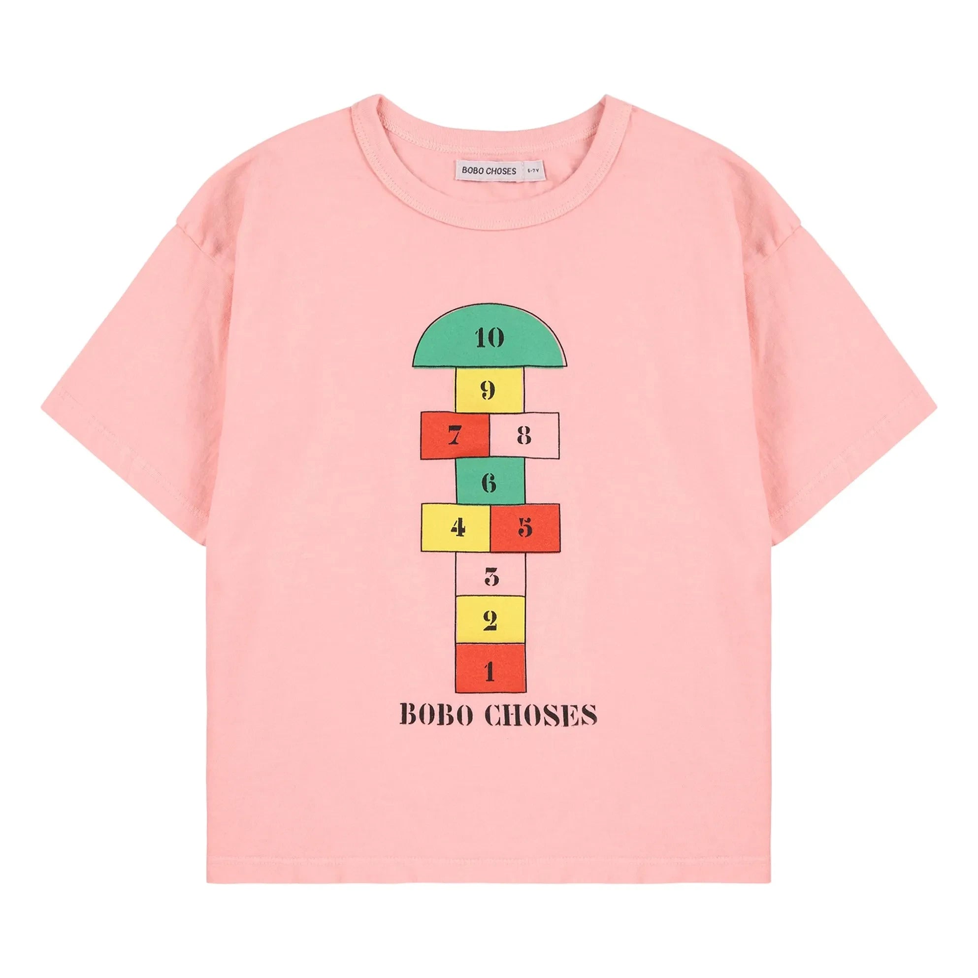 Bobo Choses - Marelle organik pamuklu Tişört | Pembe