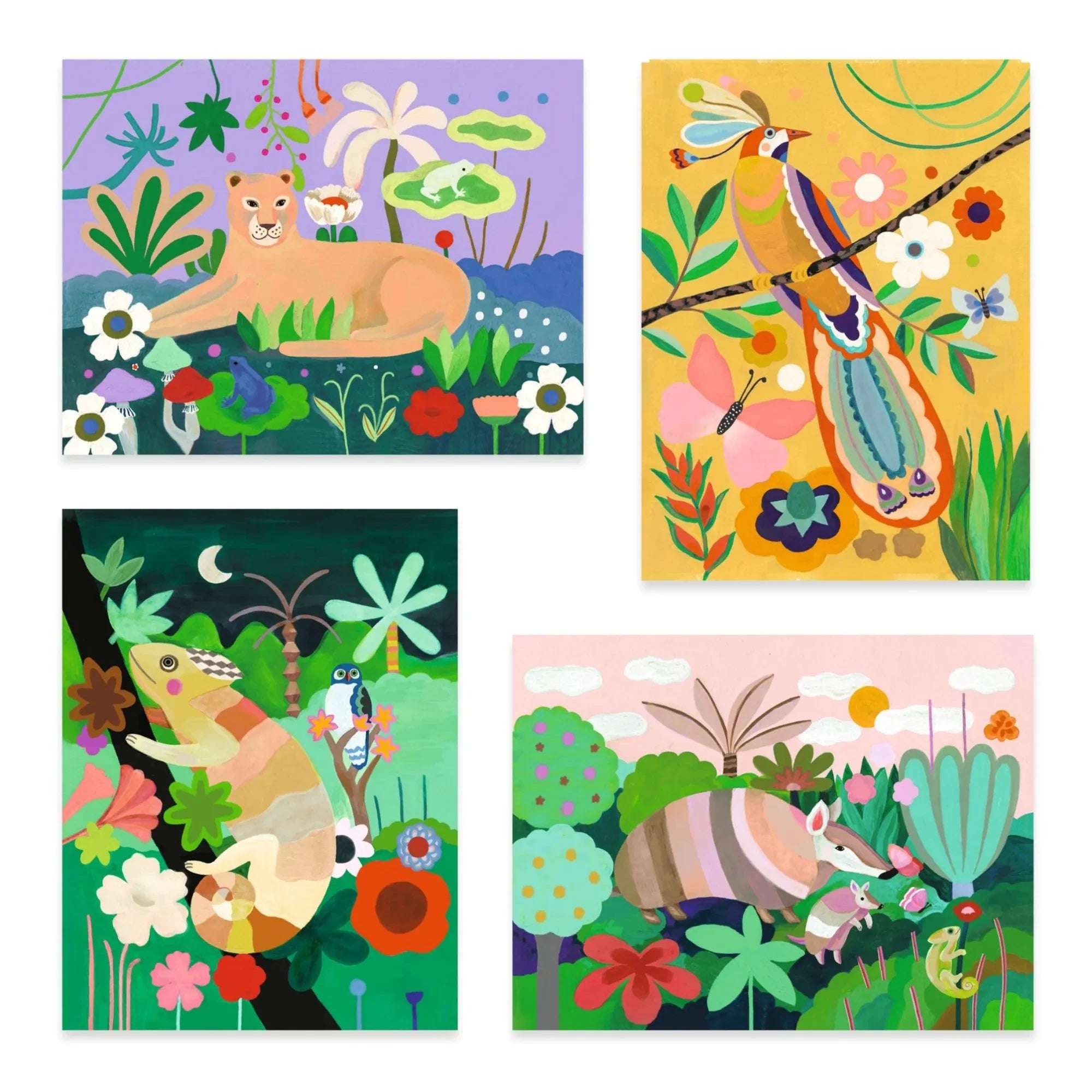 Djeco - Tropical Forest Painting