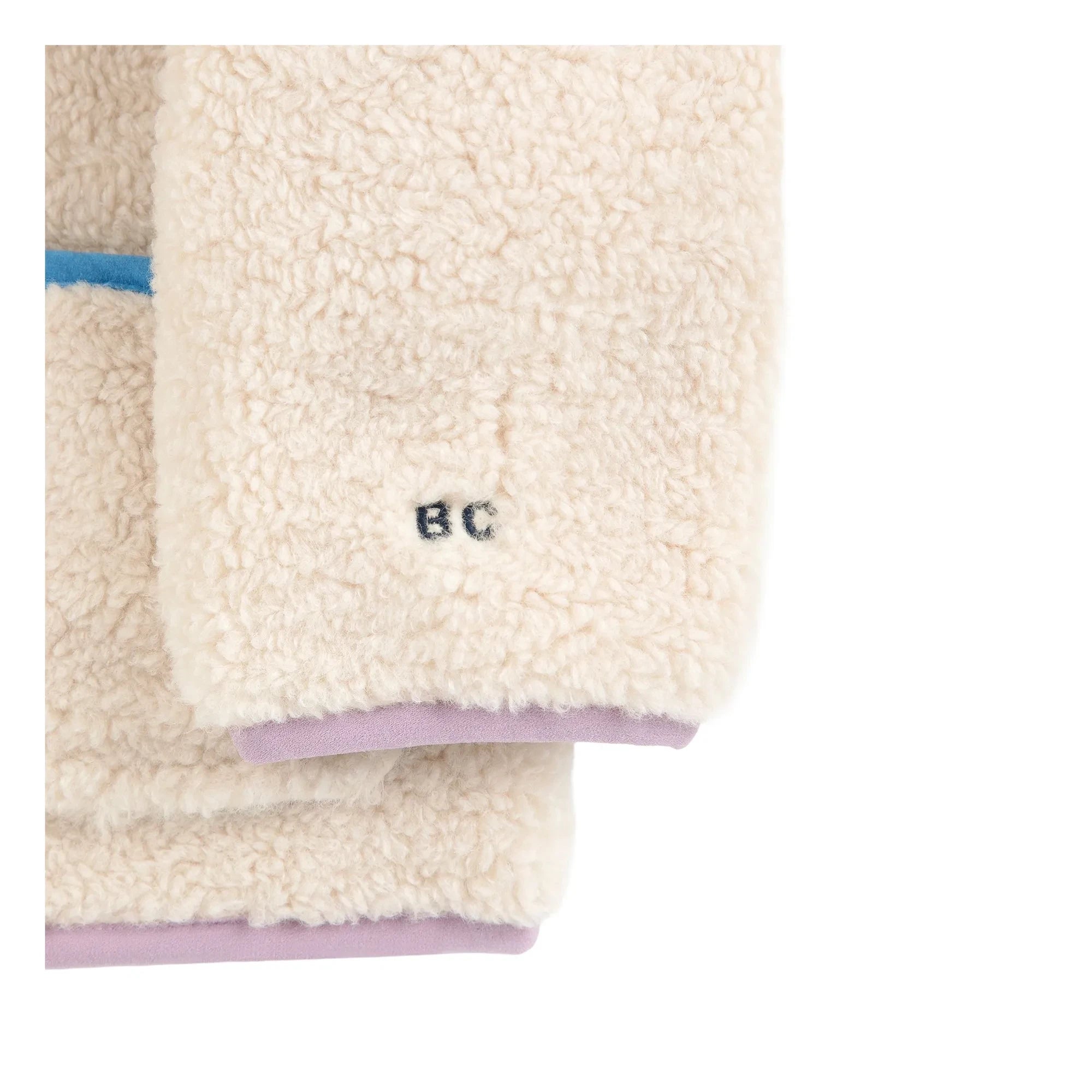 Bobo Choses - Wende-Sherpa-Jacke Recycelte Faser | Lila
