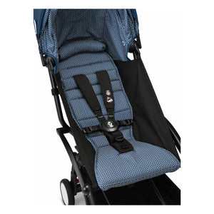 Stokke® - YOYO³ 6+ Bebek Arabası Siyah çerçeve | Air France Mavisi