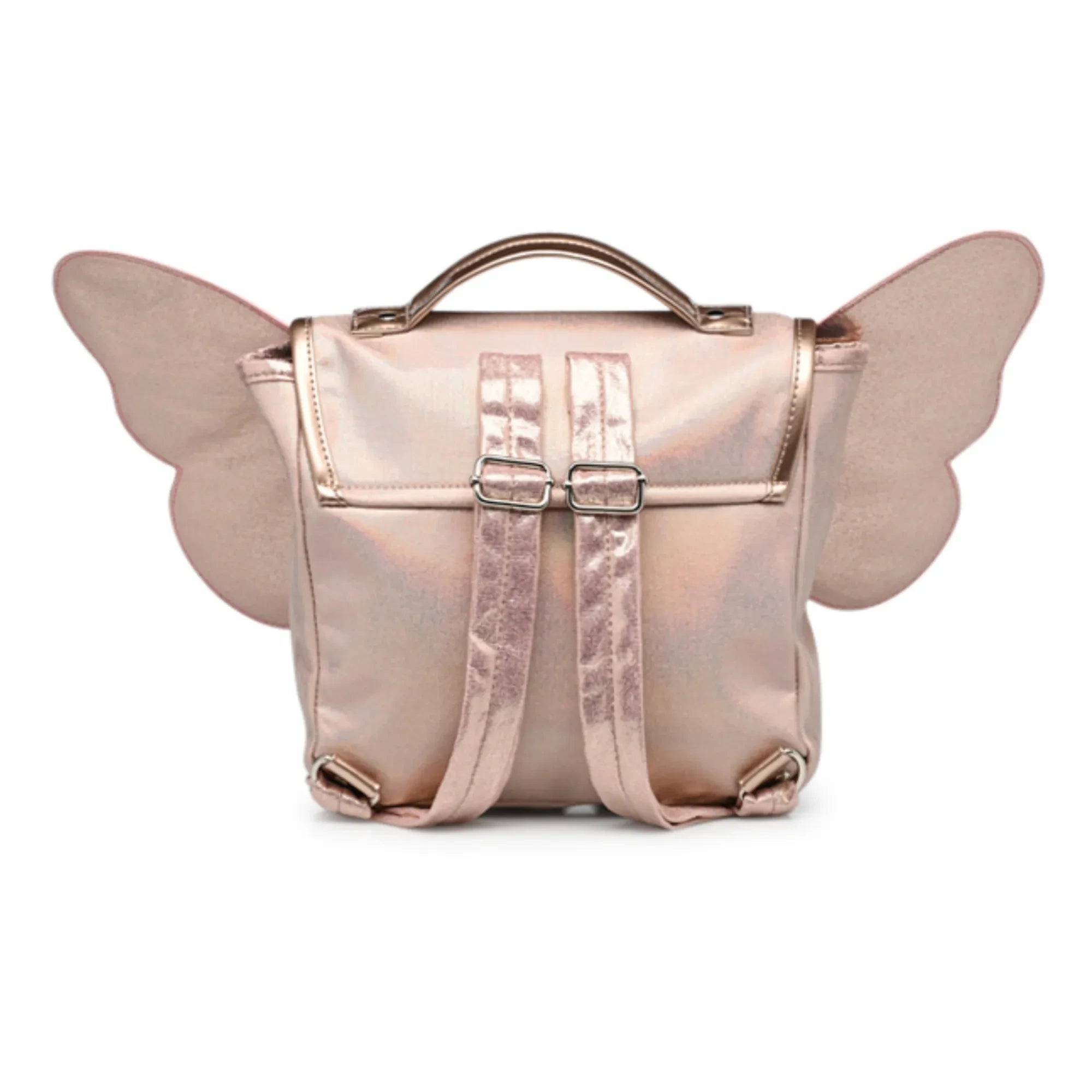 Caramel & Cie – Glitzernder Schmetterling Satchel | Rosa