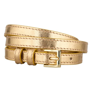 Becksöndergaard - Aria Lackleder Gürtel | Gold