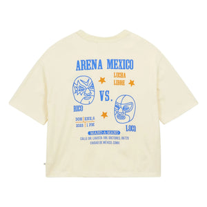 a.p - Arena Mexico T-Shirt Bio-Baumwolle | Ecru