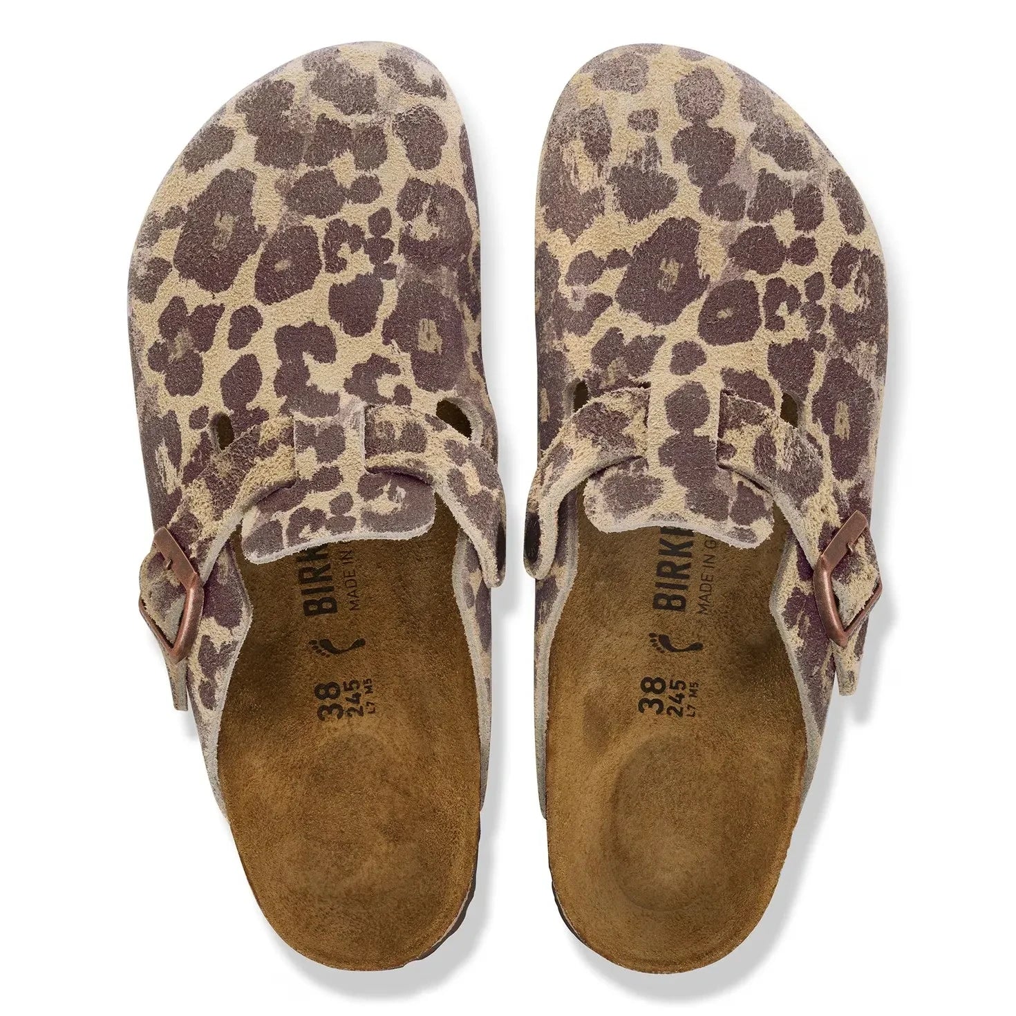 BIRKENSTOCK - Boston Süet Terlikler | Kum