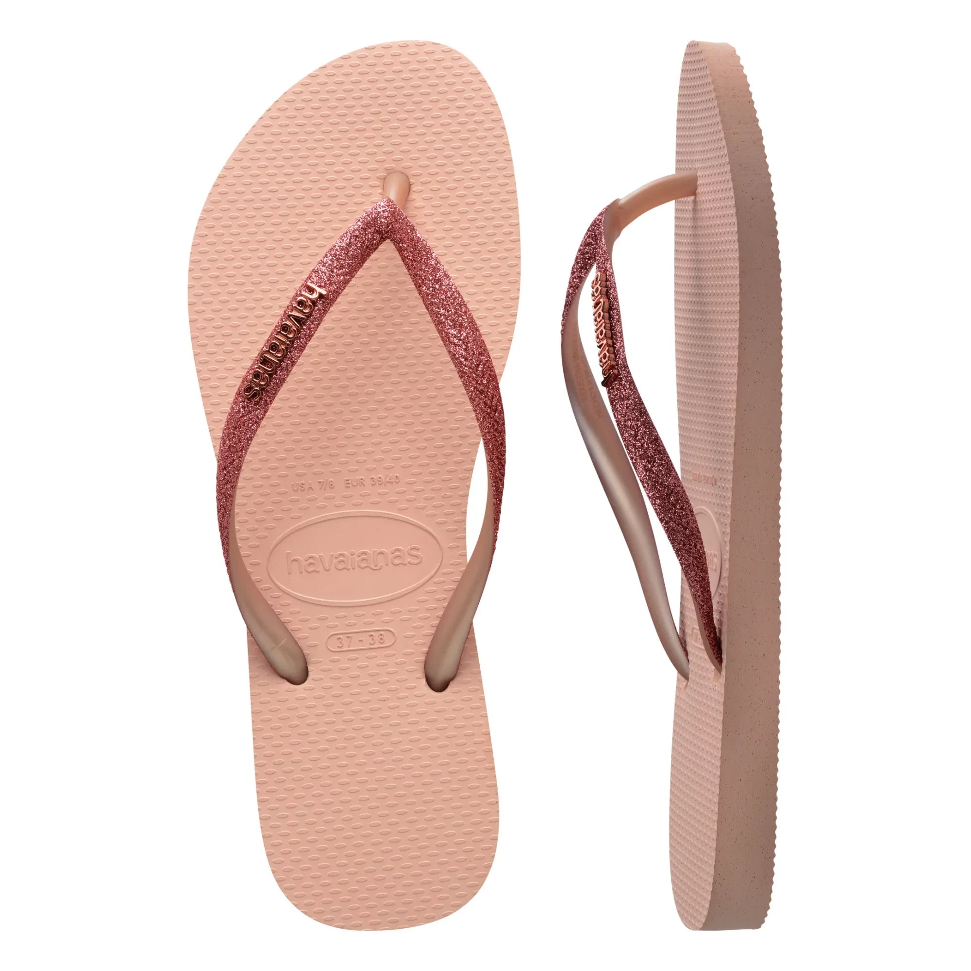Havaianas - İnce simli parmak arası terlik | Pembe