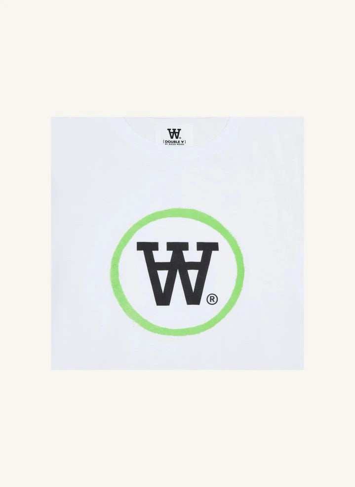 Wood Wood - Ace Organic Cotton Logo T-Shirt - Adult Collection | Green