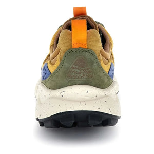 Flower Mountain - Yamano 3 Wildleder und Nylon Sneaker | Senf