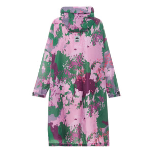 Rainkiss - Digi Spring Camo Regenponcho | Lila