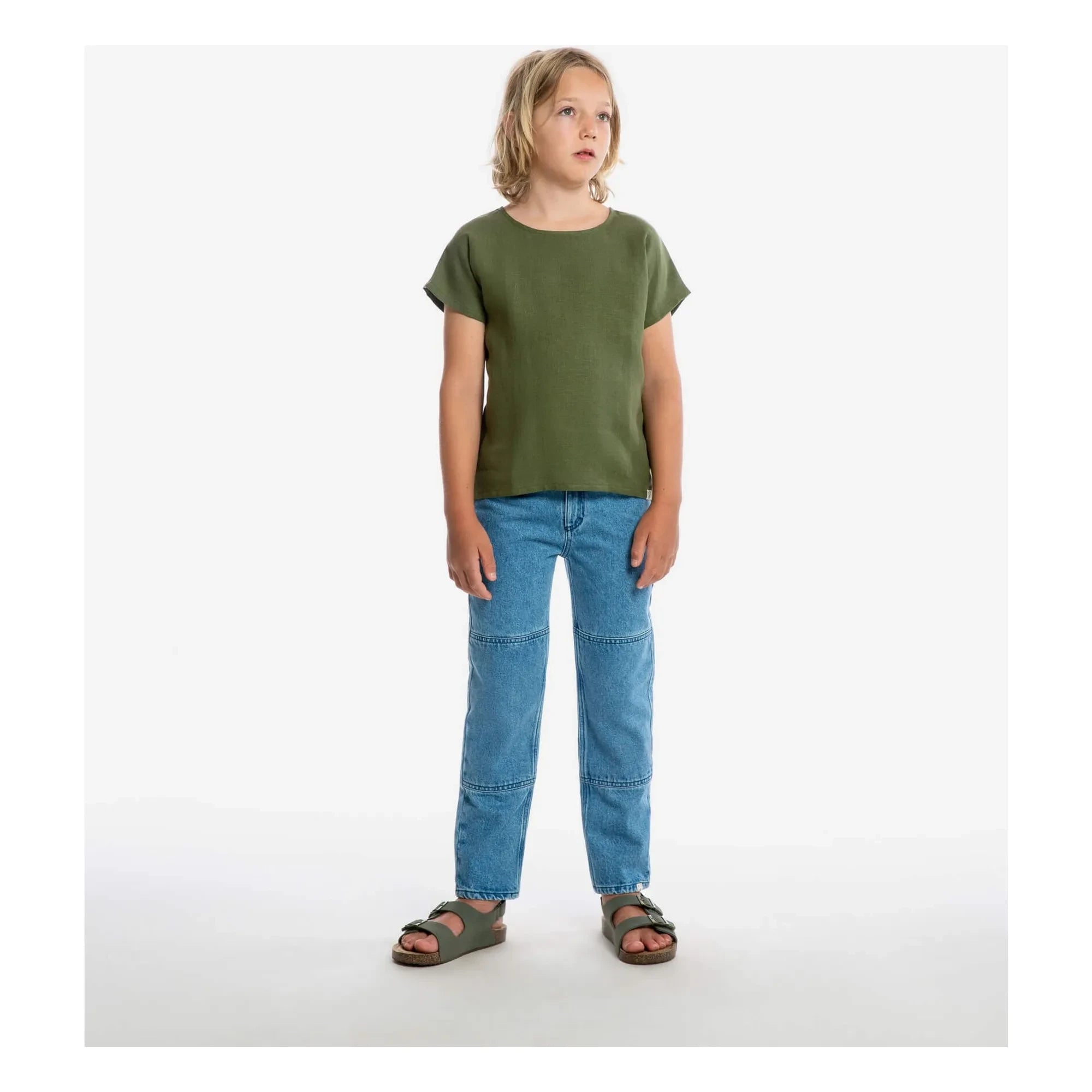 Matona - Easy Lin T-shirt | Zeytin