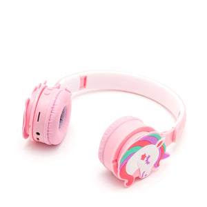 iPixi - TK-688C Unicorn Çocuk Bluetooth Pembe Kulaklık
