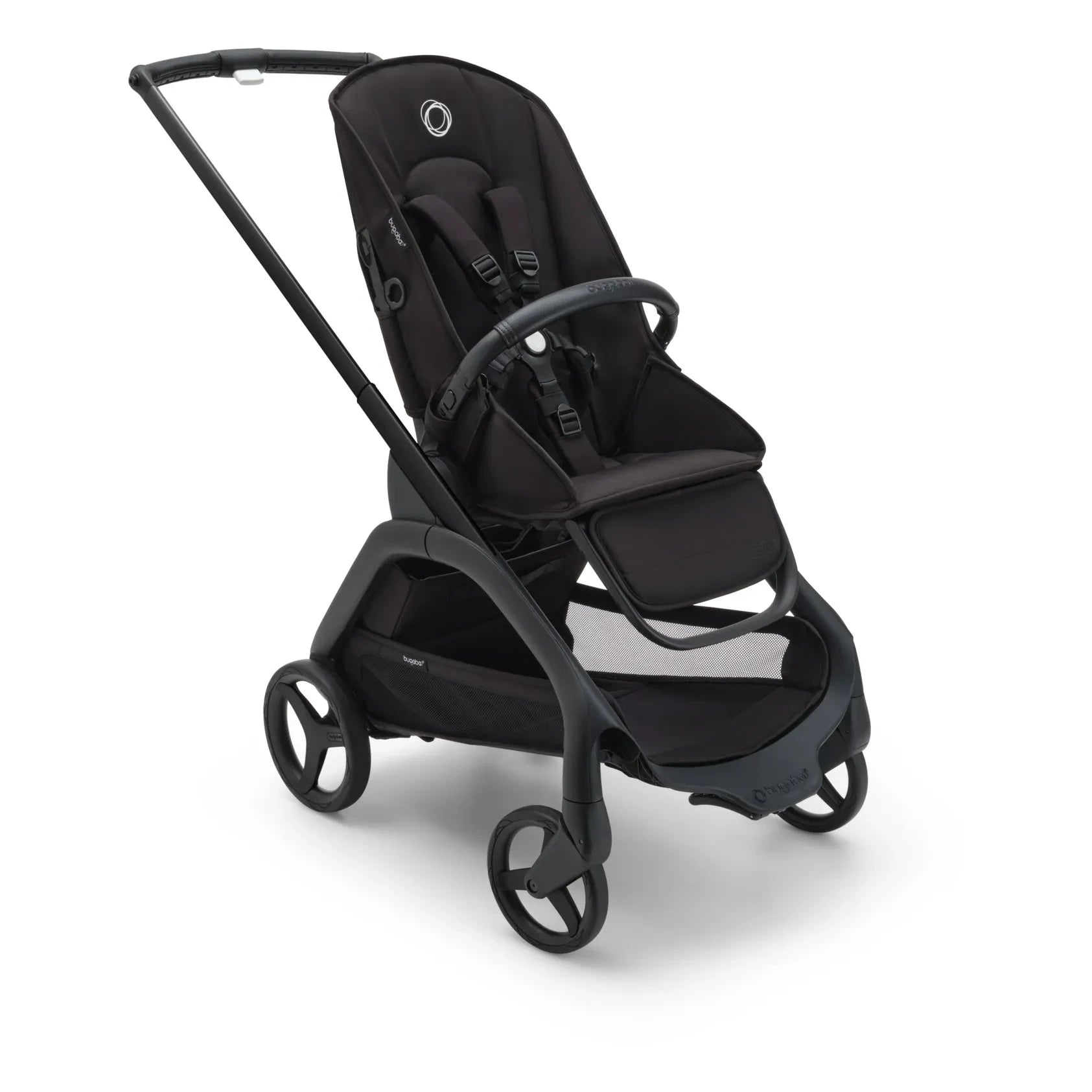 Bugaboo - Bugaboo Dragonfly 2. Nesil Eksiksiz Şehir Bebek Arabası siyah şasi | Siyah