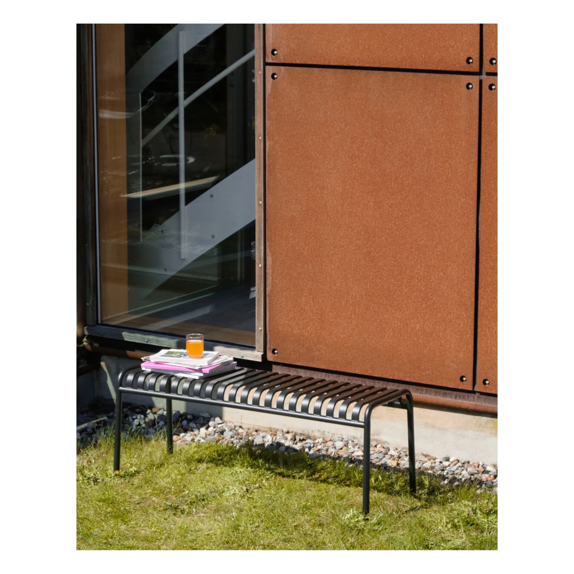 Hay - Palissade Bank Tasarımı Ronan ve Erwan Bouroullec | Kömür grisi