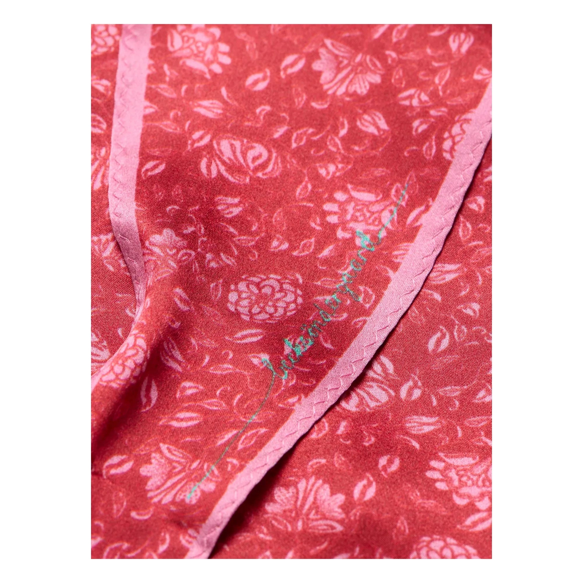 Becksöndergaard - Asflora Diamond Silk Scarf | Red