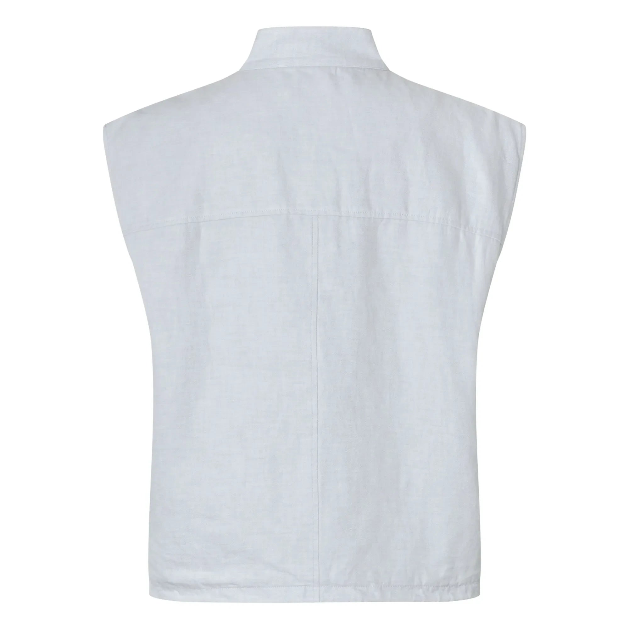 Samsoe Samsoe - Sakaila Linen & Organic Cotton Jacket | Light gray