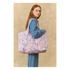 Louise Misha - Beverly Coton Tragetasche | Puderrosa