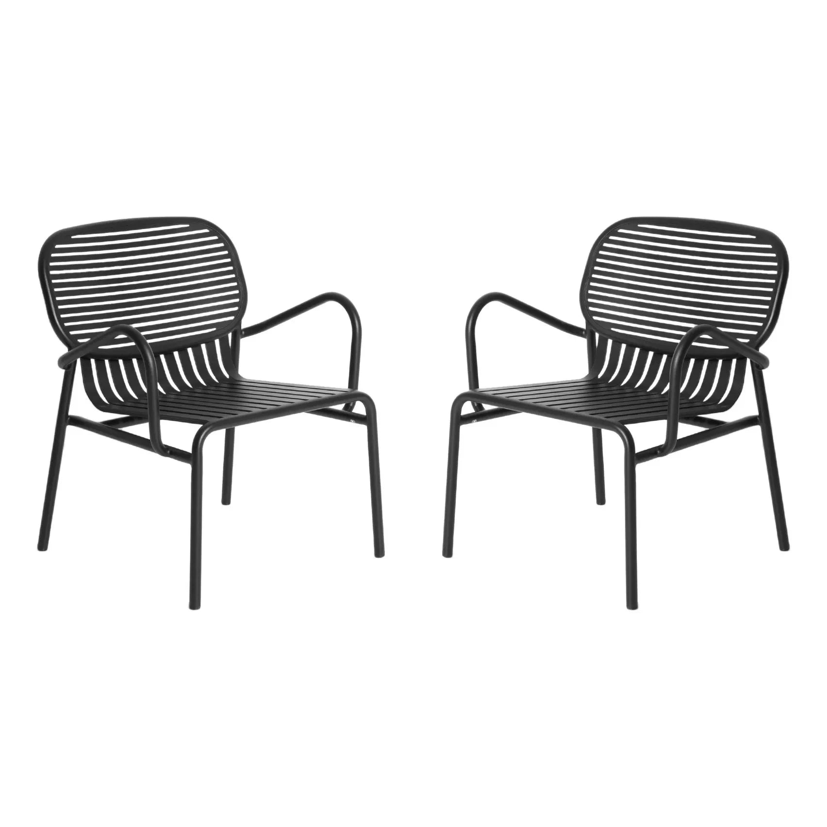 Petite friture - Weekend armchair - 2-piece set | Black