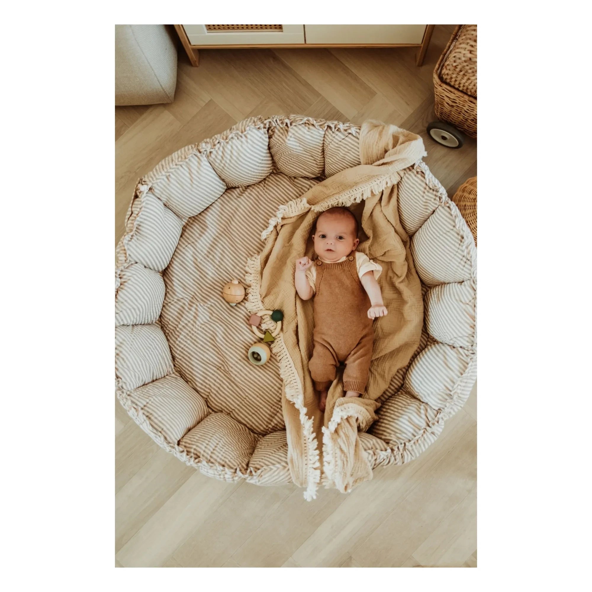 Play and Go - Coco oyun matı - Çizgiler | Mavi